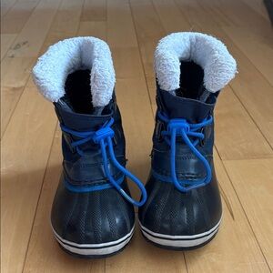 Sorel Youth Yoot Pac Winter Boots size 13 Toddler, Boys, Girls Blue